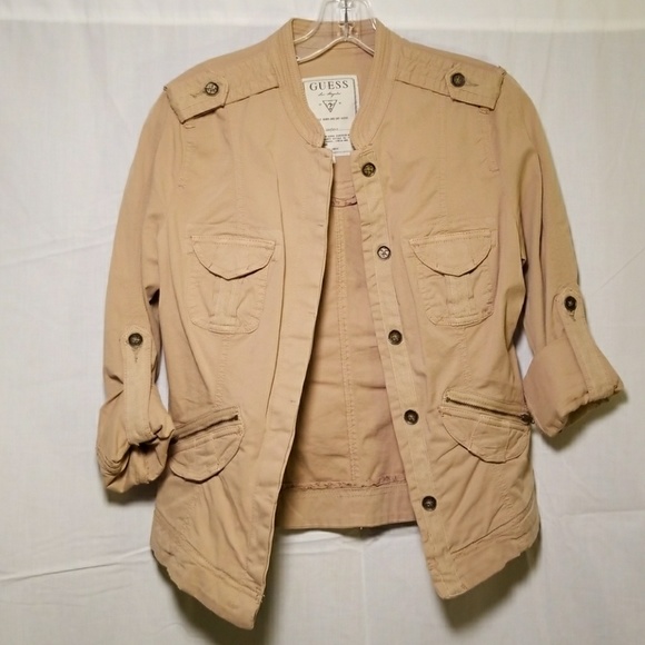 Guess khaki jacket Clearance